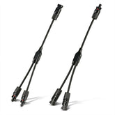 Rich Solar Y Branch Parallel Adapters 2 to 1.